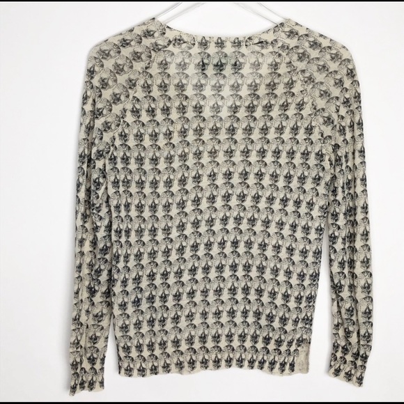 Zadig and Voltaire button up skull cardigan - Picture 2 of 3